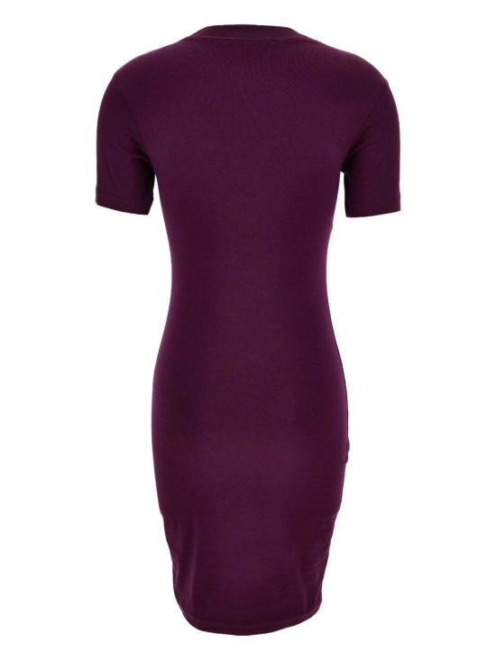 25FW 베르사체 미디 원피스 79HAOE05CJ02E 317 Bordeaux - VERSACE