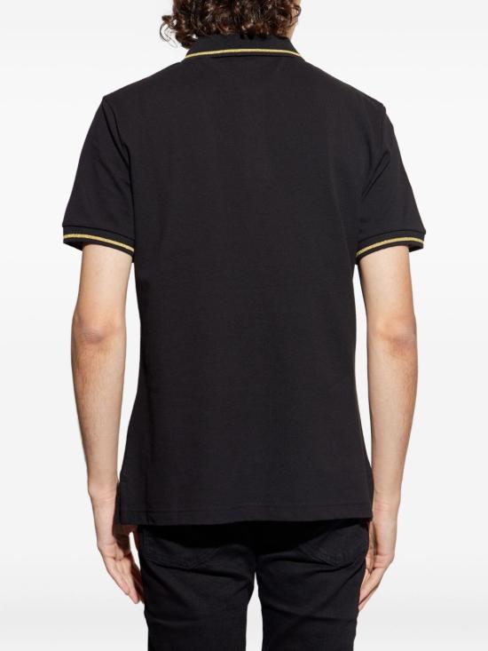 25FW 베르사체 폴로 티셔츠 79GAGT00CJ01T G89 Black - VERSACE