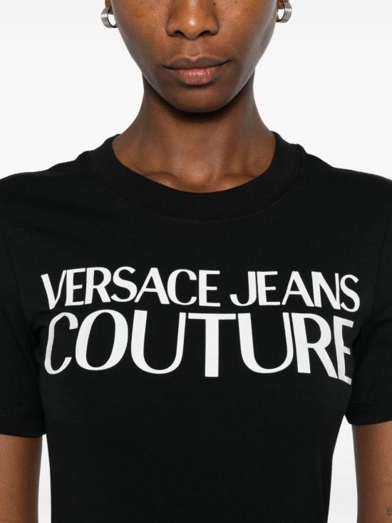25FW 베르사체 미디 원피스 79HAOE05CJ02E 899 Black - VERSACE