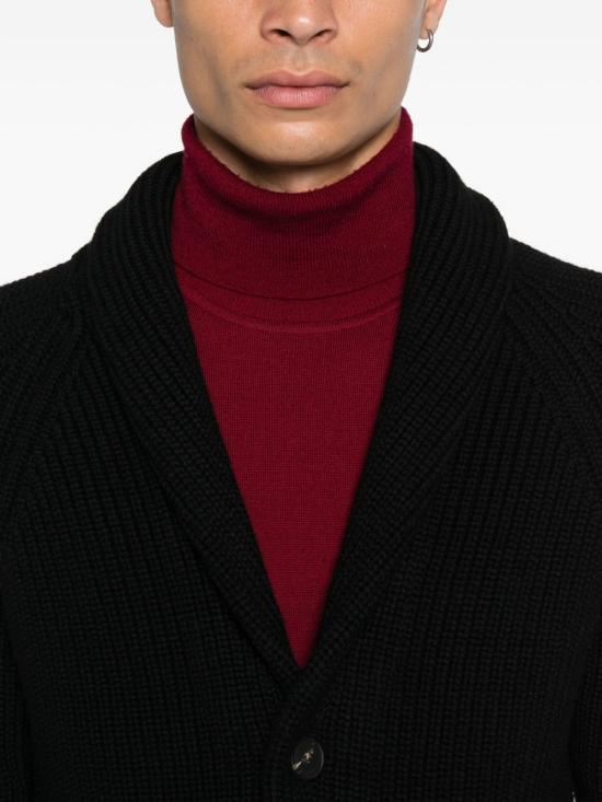 25FW 딸리아토레 가디건 JACKSON PWI2501NERO Black - TAGLIATORE