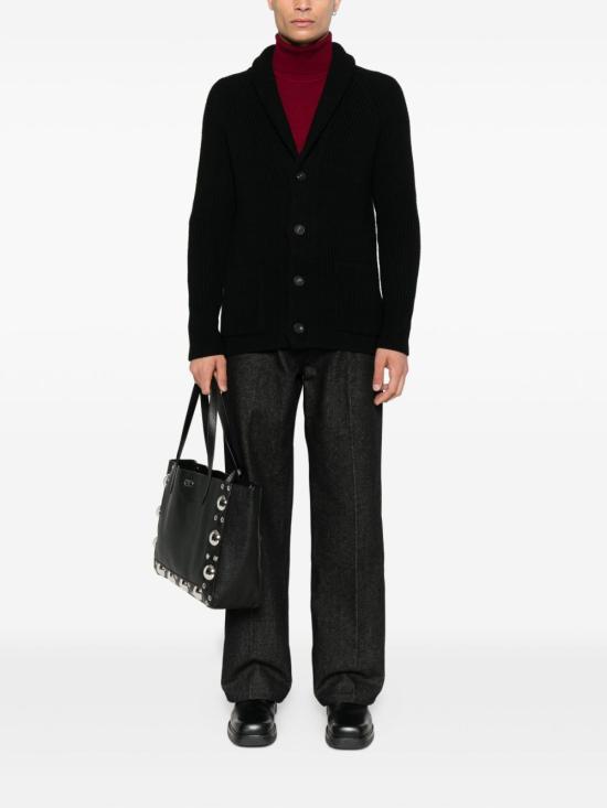 25FW 딸리아토레 가디건 JACKSON PWI2501NERO Black - TAGLIATORE