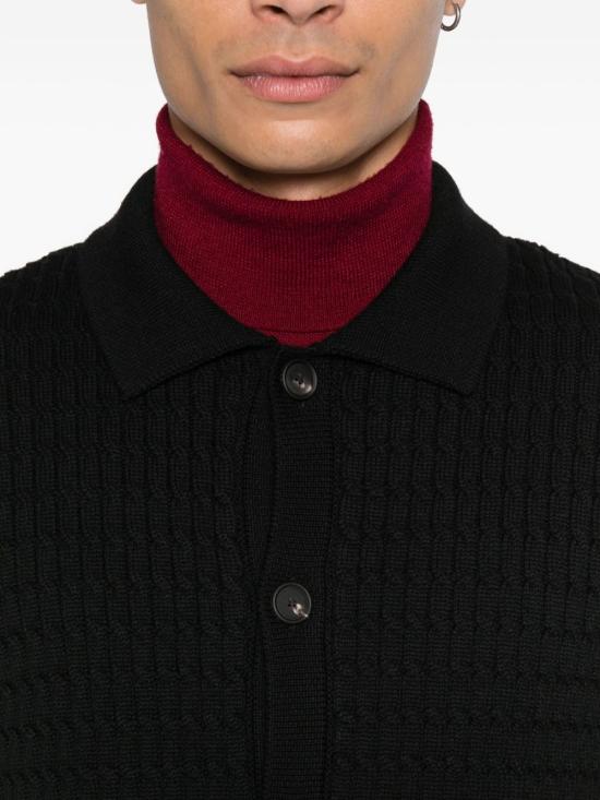 25FW 딸리아토레 가디건 ANSON PWI2501NERO Black - TAGLIATORE