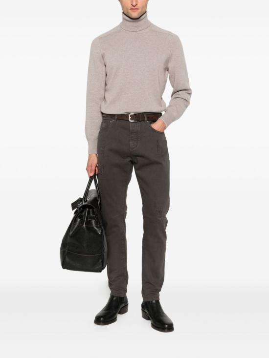 25FW 브루넬로 쿠치넬리 스웨터 M22707003 CBF75 Beige - BRUNELLO CUCINELLI