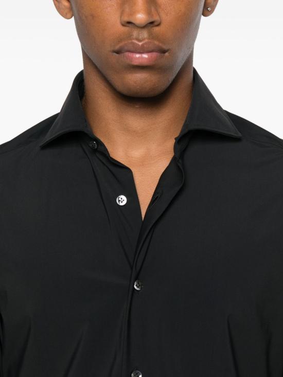 25FW 발바 긴팔 셔츠 CKU13P015001 5U6 Black - BARBA