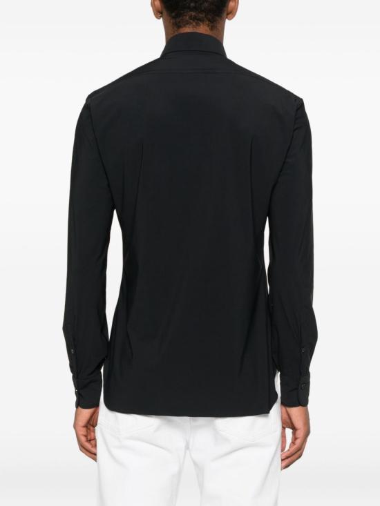 25FW 발바 긴팔 셔츠 CKU13P015001 5U6 Black - BARBA