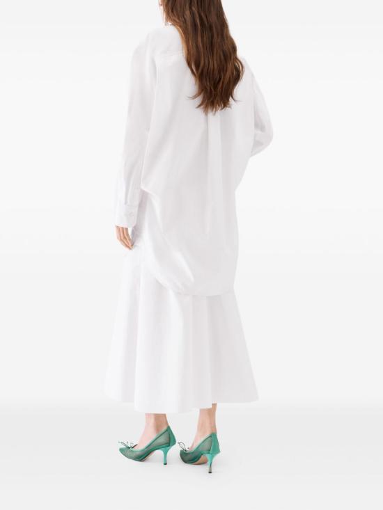 25FW 자크뮈스 미디 원피스 DRW00686AW00648 100 White - JACQUEMUS