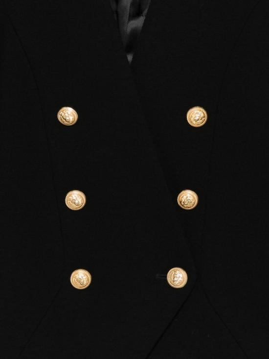 25FW [키즈] 발망 자켓 BX2B64 J0371930OR Black - BALMAIN