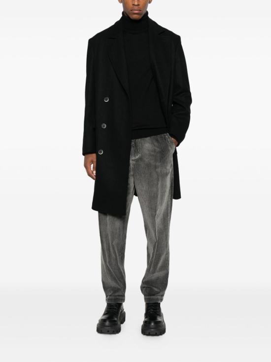 25FW 바레나 코트 CSU52350444 590 Black - BARENA