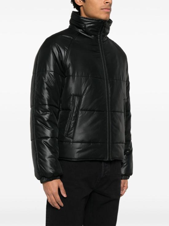 25SS 생로랑 숏패딩 818704 Y989L1001 Black - SAINT LAURENT