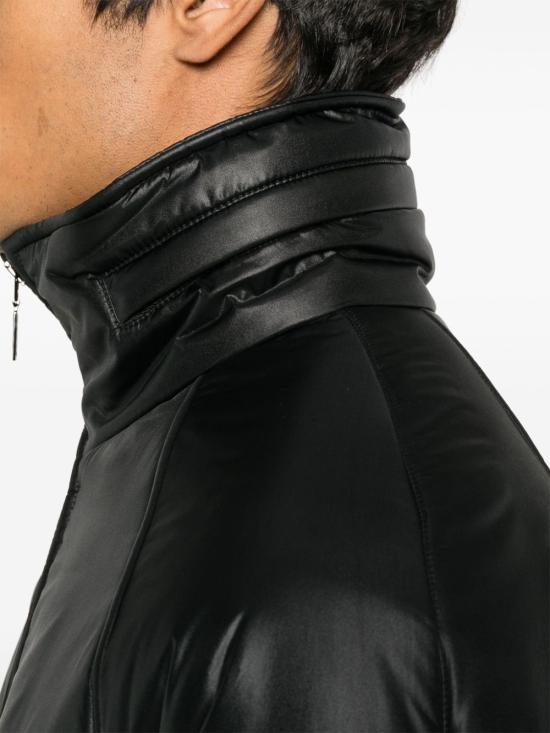 25SS 생로랑 숏패딩 818704 Y989L1001 Black - SAINT LAURENT