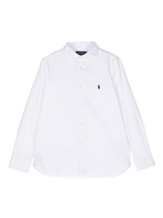 25FW [키즈] 폴로 랄프로렌 셔츠 322819238 001 White