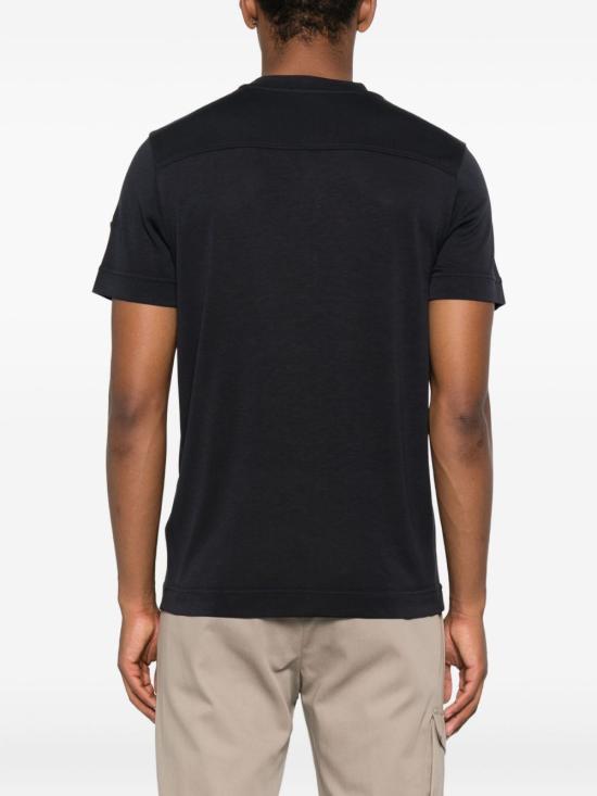 25FW 몽클레어 반팔 티셔츠 8C00028 89B2Q742 Black - MONCLER