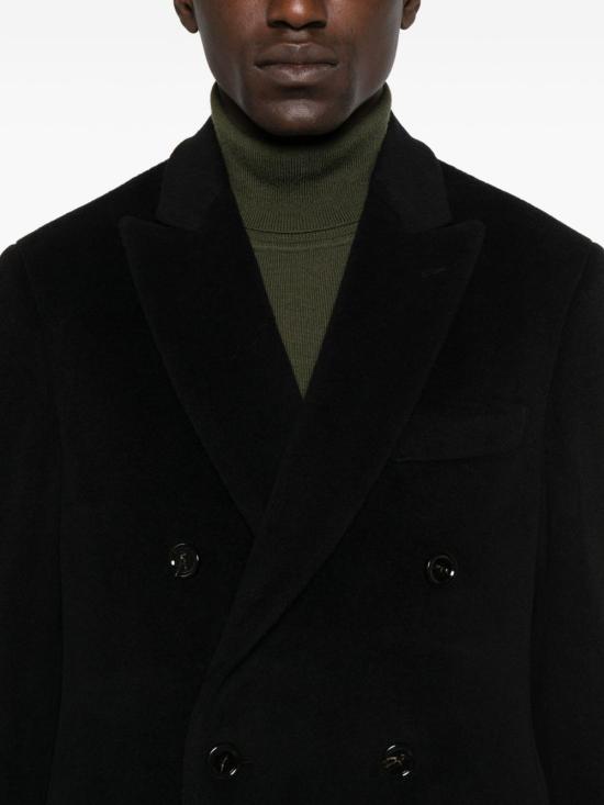 25FW 라르디니 코트 CN23222E AAC65618999 Black - LARDINI