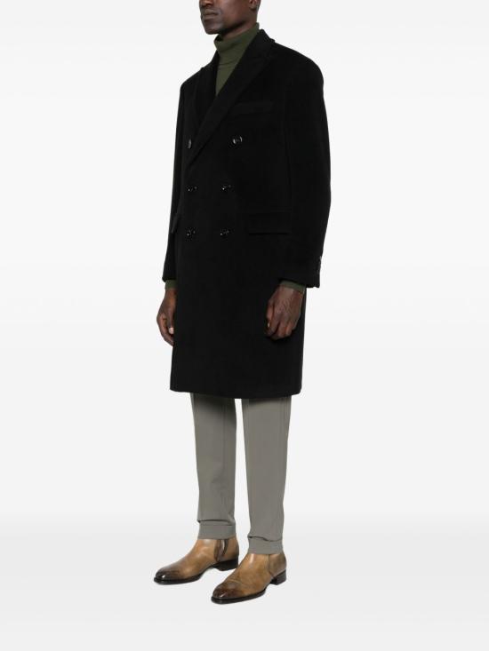 25FW 라르디니 코트 CN23222E AAC65618999 Black - LARDINI