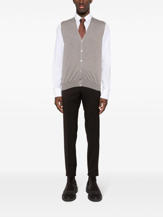 25FW 발바 니트 베스트 1429658582 140 Grey - BARBA