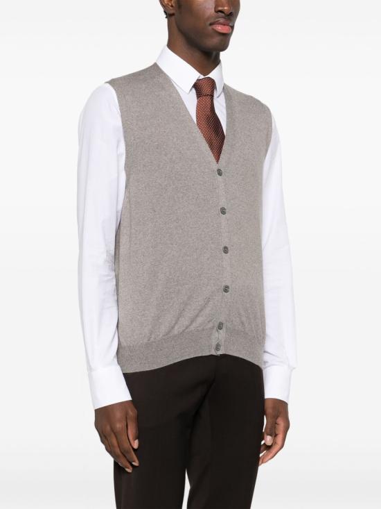25FW 발바 니트 베스트 1429658582 140 Grey - BARBA
