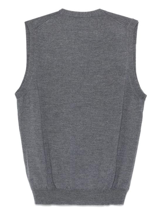 25FW 발바 니트 베스트 1429658582 088 Grey - BARBA