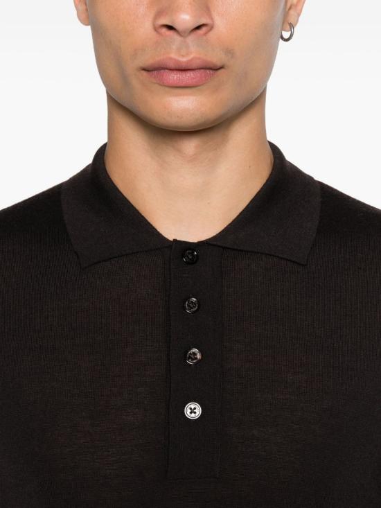 25FW 파올로페코라 폴로 티셔츠 A010F001 2232 Brown - PAOLO PECORA