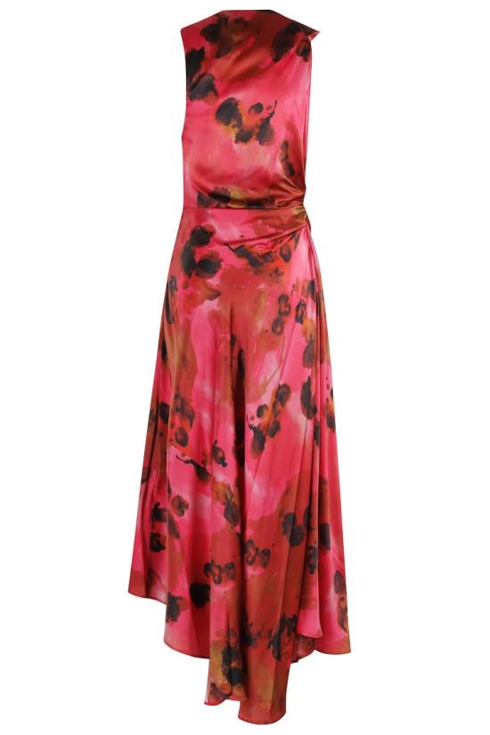 25FW 빅토리아 베컴 롱 원피스 1325WDR006434B 097 Red - VICTORIA BECKHAM