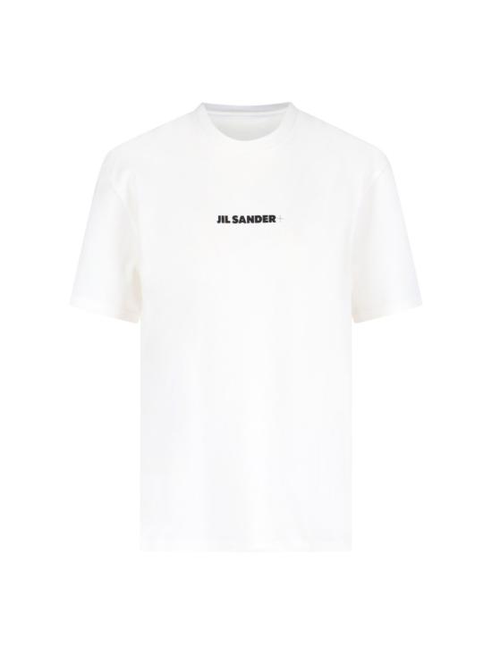 25FW 질샌더 반팔 티셔츠 J40GC0118 J20103102 White