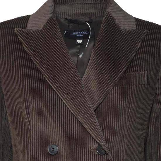 25FW 위켄드막스마라 수트 자켓 2525046062600 015 Cioccolato - WEEKEND MAX MARA