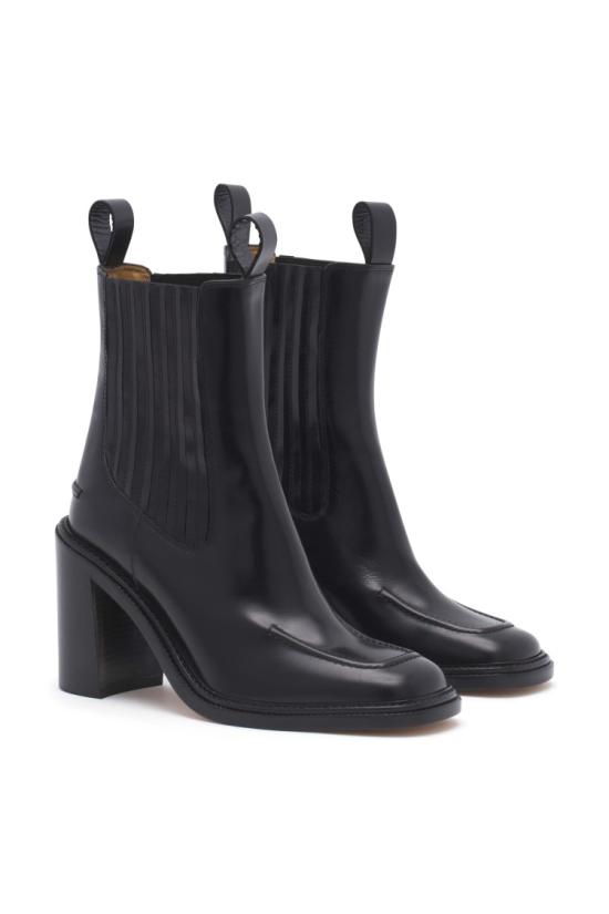  메종키츠네 부츠 LW04313LC0038BLACK Black - MAISON KITSUNE