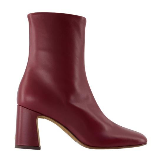 25FW 루즈 부츠 I01CLAUDIA10011 burgundy