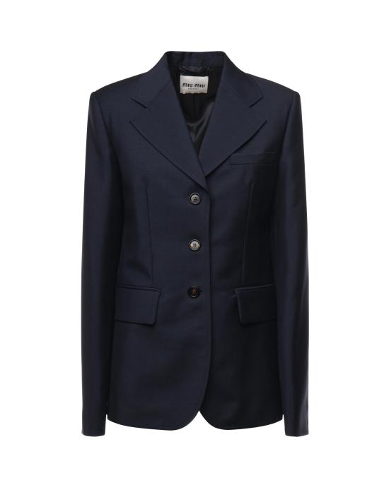 25FW 미우미우 수트 자켓 MH1991 12I1F0124 Blue