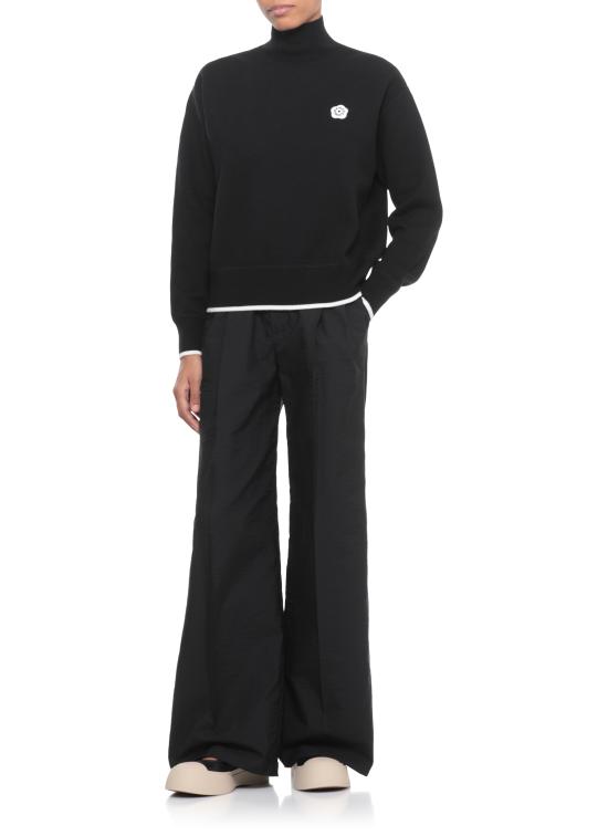 25FW 겐조 터틀넥 FF62PU718 3LF99J Black - KENZO