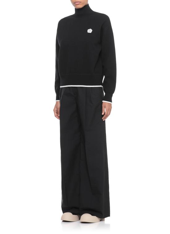 25FW 겐조 터틀넥 FF62PU718 3LF99J Black - KENZO