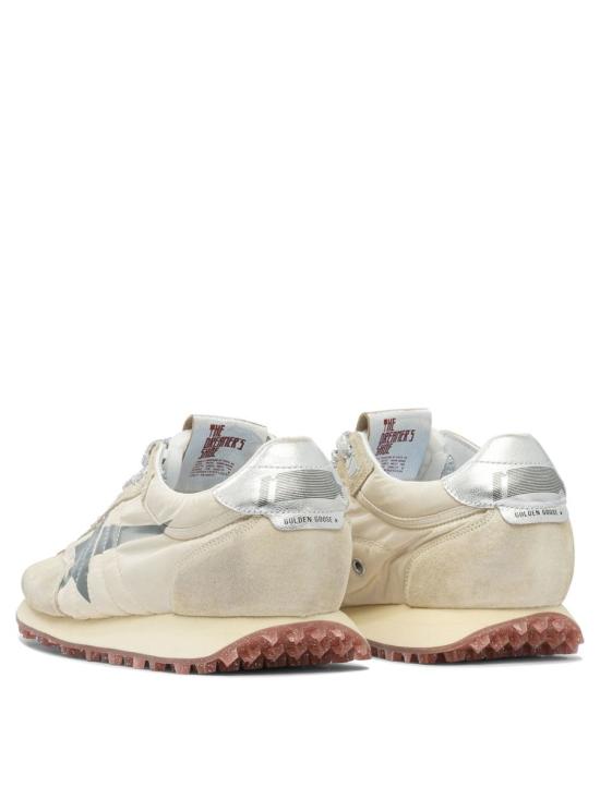 25FW 골든구스 MARATHON 마라톤 러닝 스니커즈 GMF00683F00739915260 BEIGE SILVER DOM - GOLDEN GOOSE
