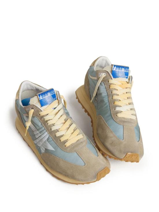 25FW 골든구스 MARATHON 마라톤 러닝 스니커즈 GMF00683F00740182963 LIGHT BLUE ICE WHITE DOM - GOLDEN GOOSE