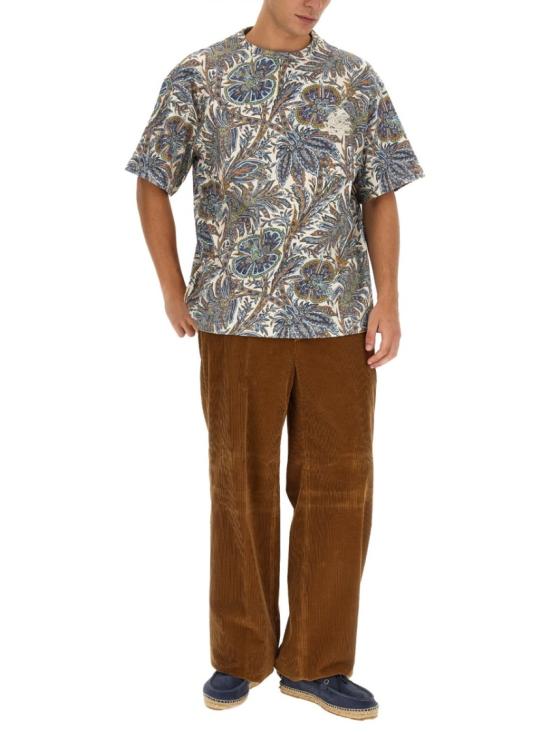  에트로 반팔 티셔츠 1Y525 96190991 White - ETRO