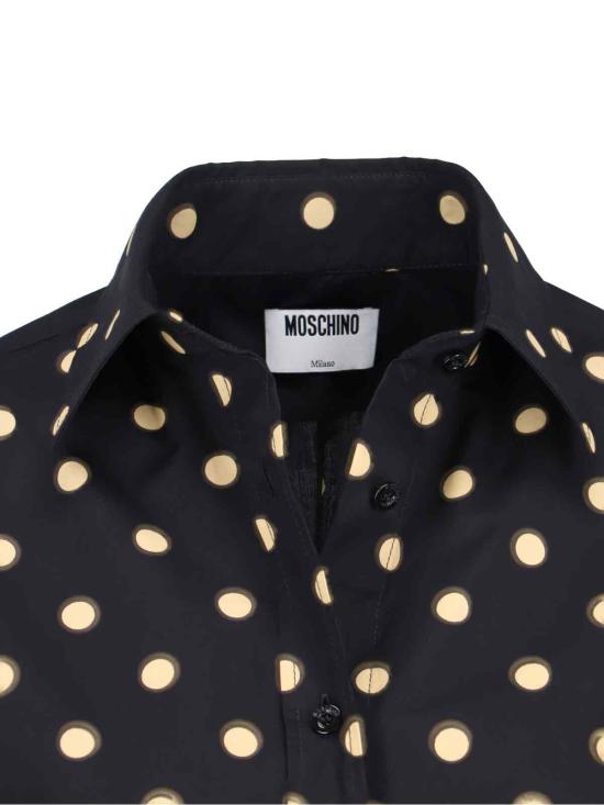 25FW 모스키노 셔츠 252D 0210 5455 2555 Black - MOSCHINO