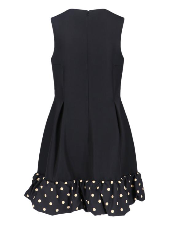 25FW 모스키노 미디 원피스 252D 0420 5437 1555 Black - MOSCHINO