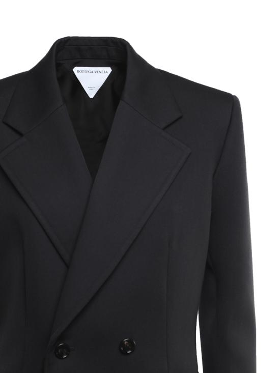 25FW 보테가베네타 코트 709314 VKIV01000 Black - BOTTEGA VENETA