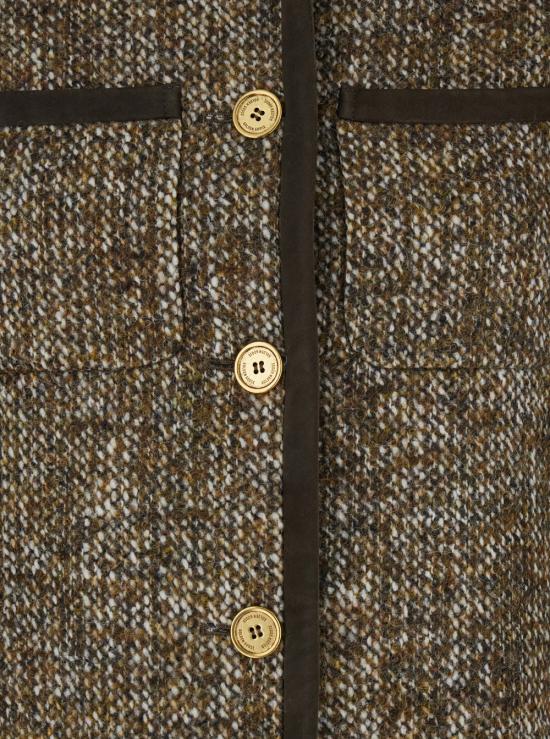 25FW 골든구스 수트 자켓 GWP02336P00209390108 Brown - GOLDEN GOOSE