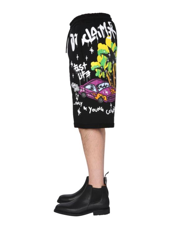  디스클레이머 숏팬츠 21EDS50518 NERO BLACK - DISCLAIMER