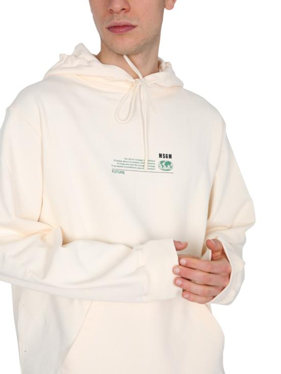  엠에스지엠 긴팔 티셔츠 3040MM174 21711902 WHITE - MSGM