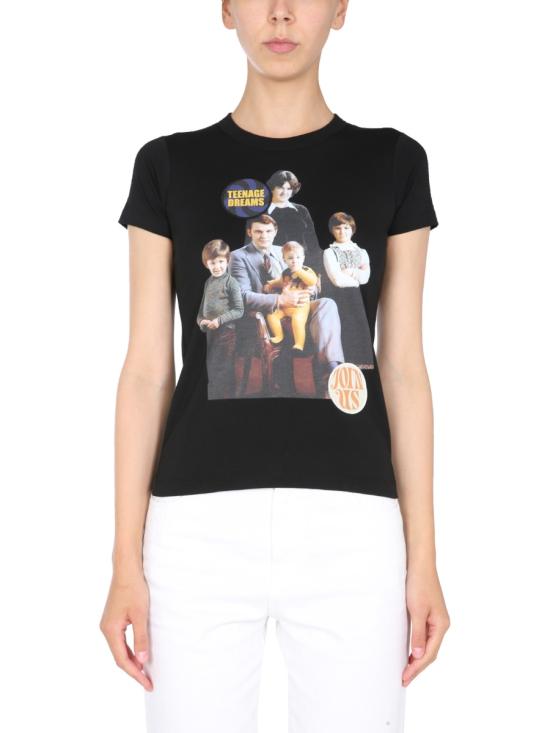  라프 시몬스 반팔 티셔츠 211 W113 190010099 BLACK
