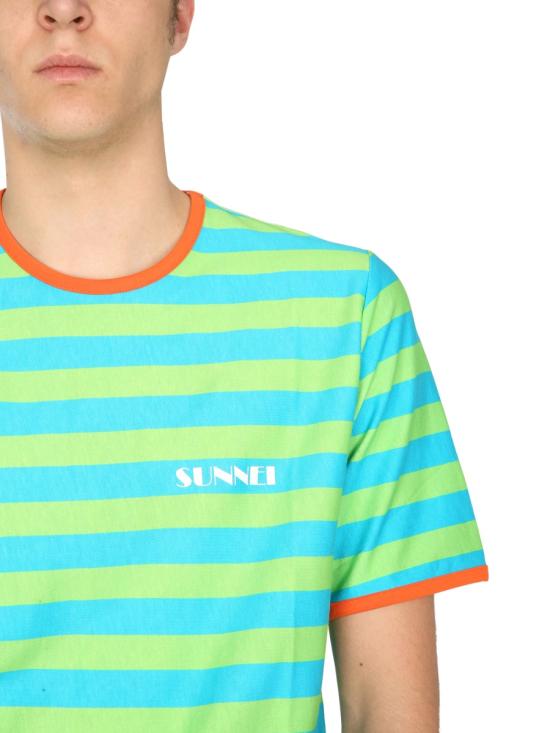  서네이 X 엘레오노라 보누치 반팔 티셔츠 SN1PXH06AP JR001R22 MULTICOLOUR - SUNNEI X ELEONORA BONUCCI
