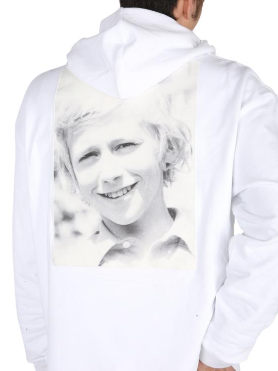  라프 시몬스 긴팔 티셔츠 211 M163A 190030010 WHITE - RAF SIMONS