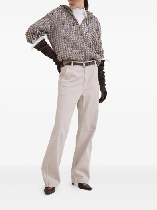 25FW 브루넬로 쿠치넬리 가디건 MGSR24306COE63 Beige - BRUNELLO CUCINELLI