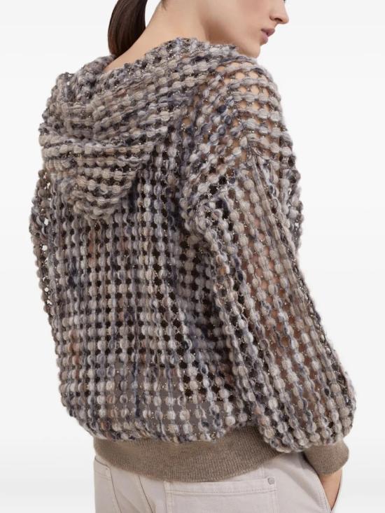 25FW 브루넬로 쿠치넬리 가디건 MGSR24306COE63 Beige - BRUNELLO CUCINELLI