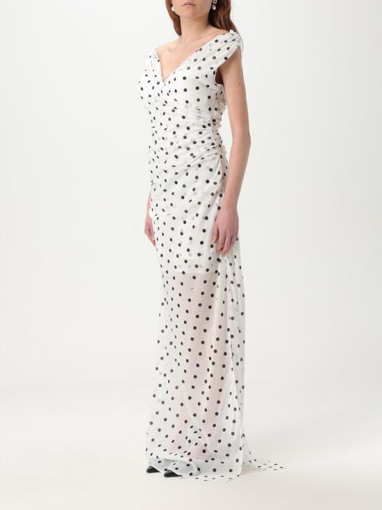 25FW 자크뮈스 롱 원피스 251DR2371780 9BT White - JACQUEMUS