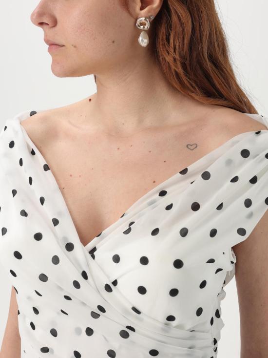 25FW 자크뮈스 롱 원피스 251DR2371780 9BT White - JACQUEMUS