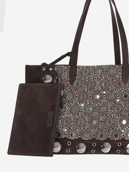 25FW 발렌티노 가라바니 토트백 7W2B0R89TAA RCB Brown - VALENTINO GARAVANI