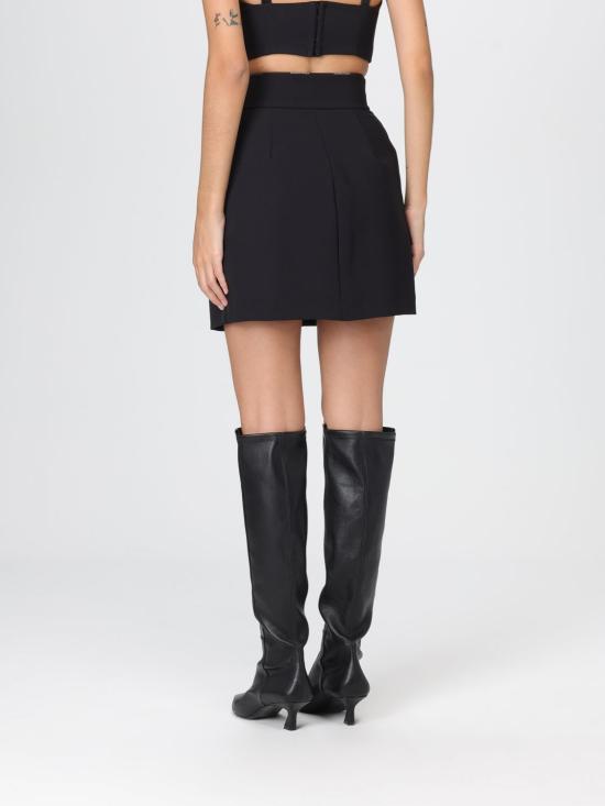 25FW 엘리자베타프랜치 숏 스커트 GO105 110 Black - ELISABETTA FRANCHI