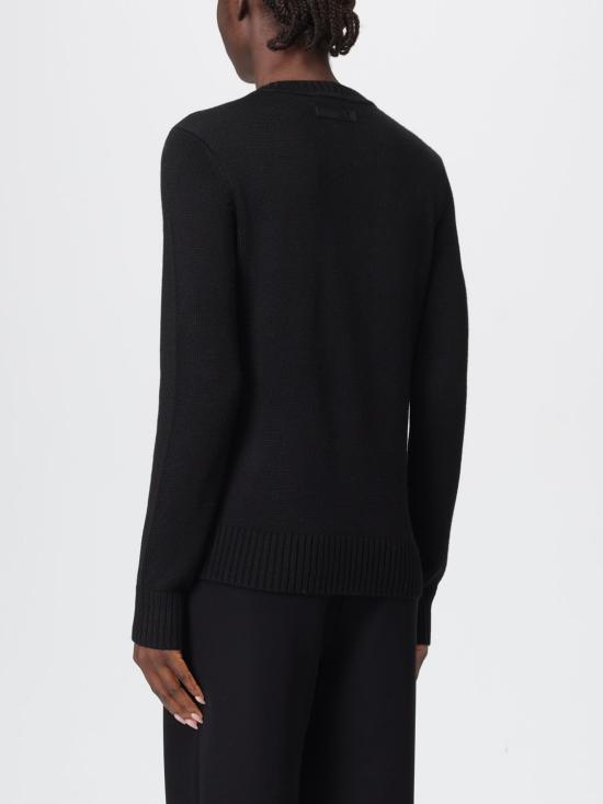25FW 엠포리오 아르마니 스웨터 7W000700AF17574 MC262 Black - EMPORIO ARMANI
