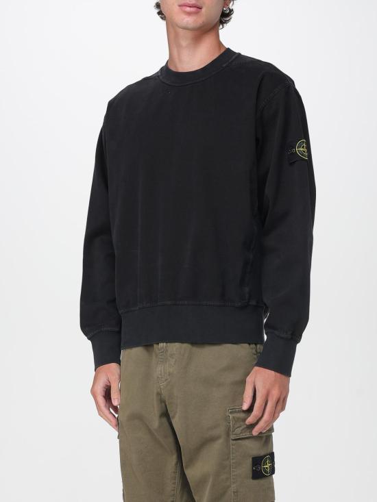25FW 스톤 아일랜드 긴팔 티셔츠 6100016S0184 V0129 Black - STONE ISLAND